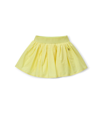 Girl - Skirt with charm 9 - 12 M Yellow