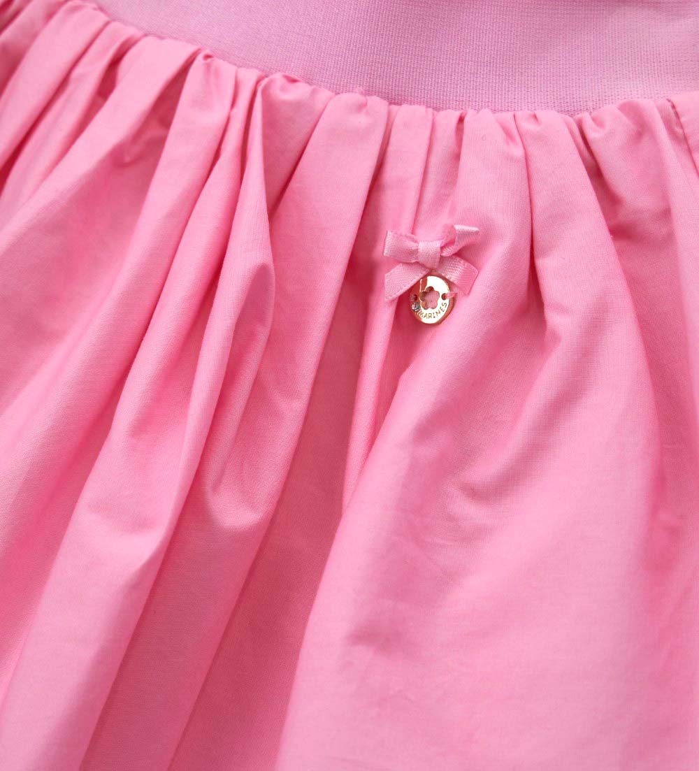 Girl - Skirt with charm 9 - 12 M Yellow