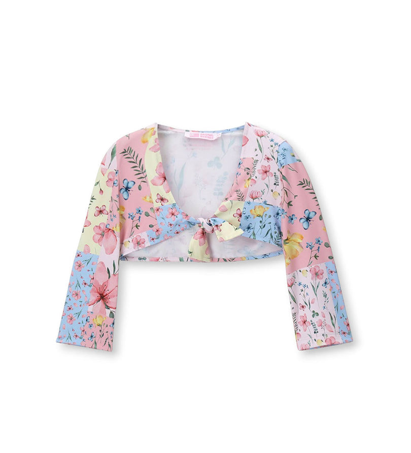Girl - Viscose shrug 9 - 12 M Pink