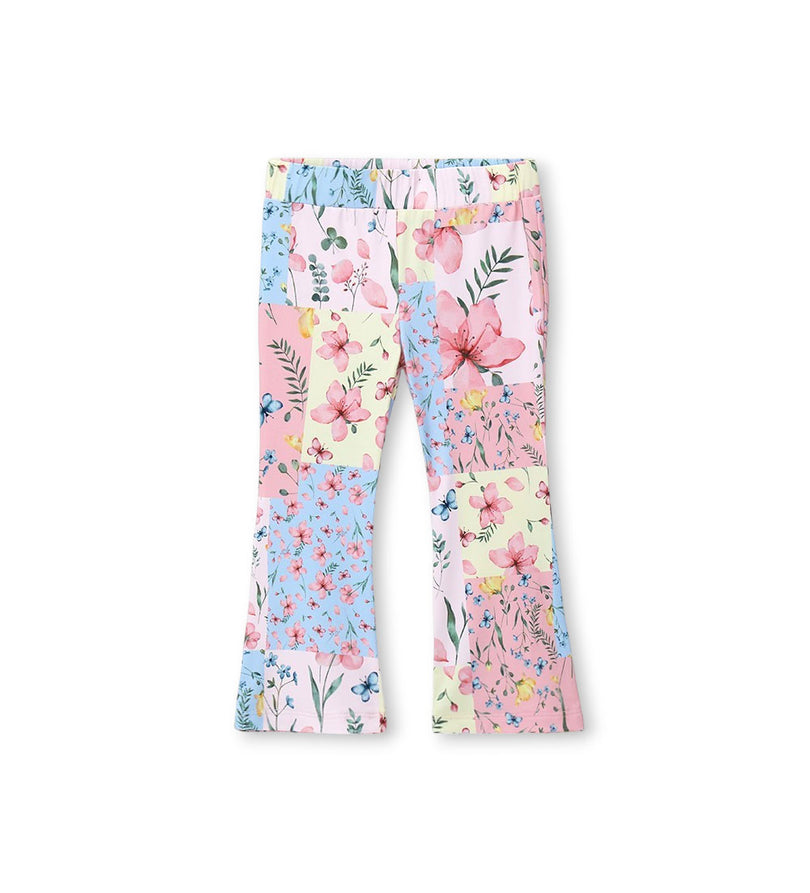 Girls' Printed flare leggings in Pink - 9 - 12 M | Original Marines UAE