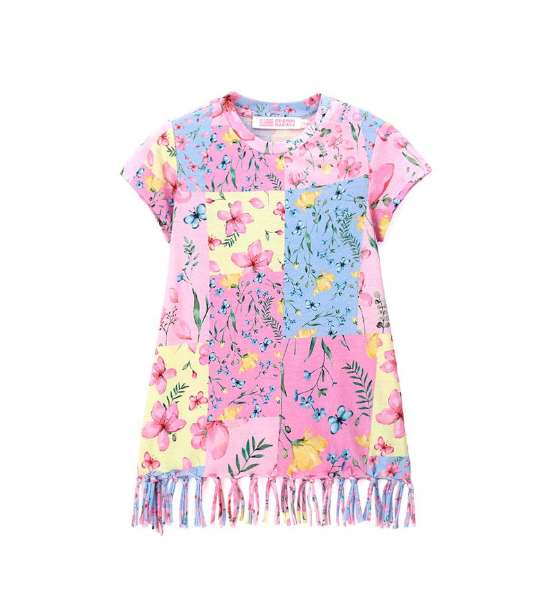 Girls' Fringe dress in Pink - 9 - 12 M | Original Marines UAE