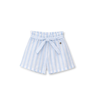Girl - Poplin bermuda shorts