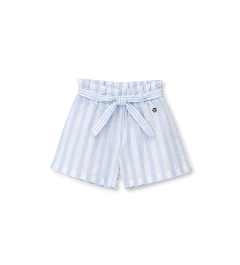 Girl - Poplin bermuda shorts