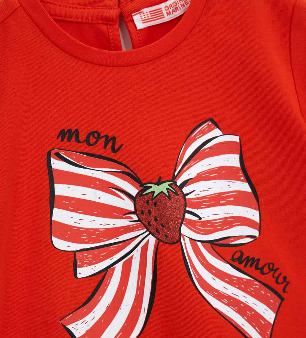 Girl - Glitter T-shirts 9 - 12 M White