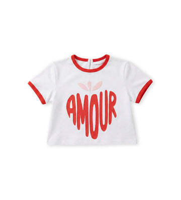 Girl - Printed T-shirt 9 - 12 M White