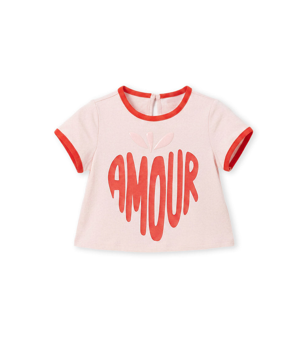 Girl - Printed T-shirt 9 - 12 M White