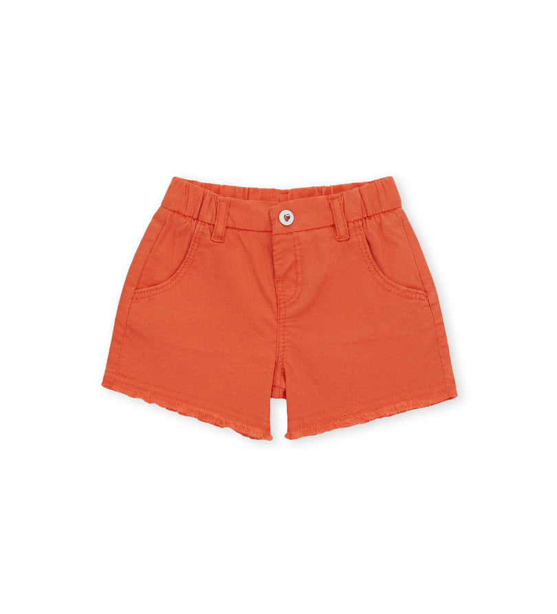 Girl - Bermuda shorts with belt