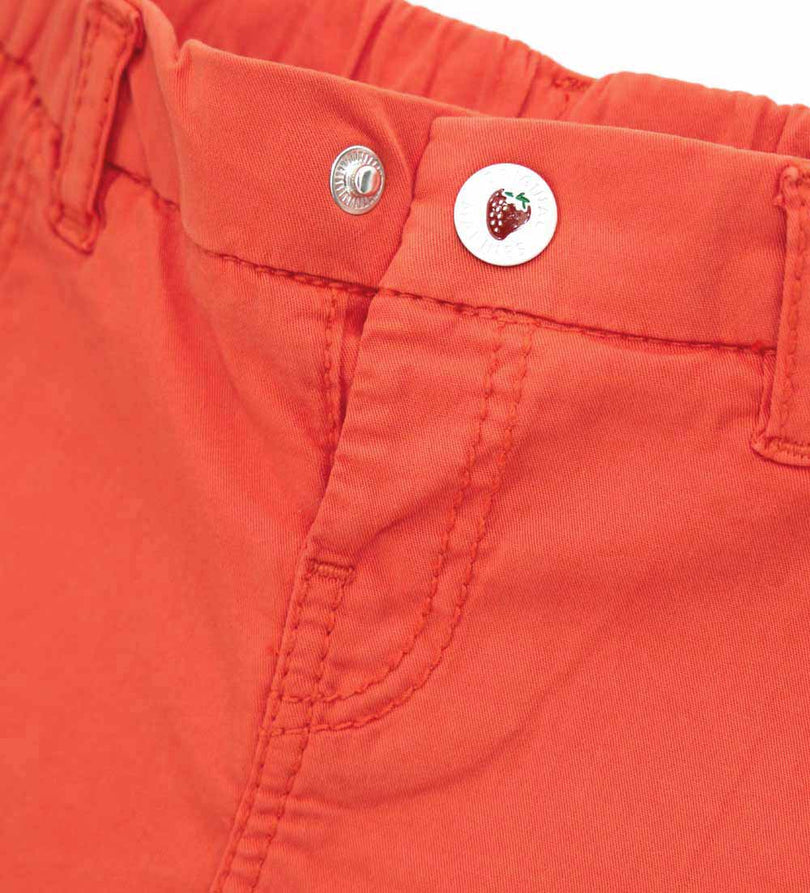 Girl - Bermuda shorts with belt