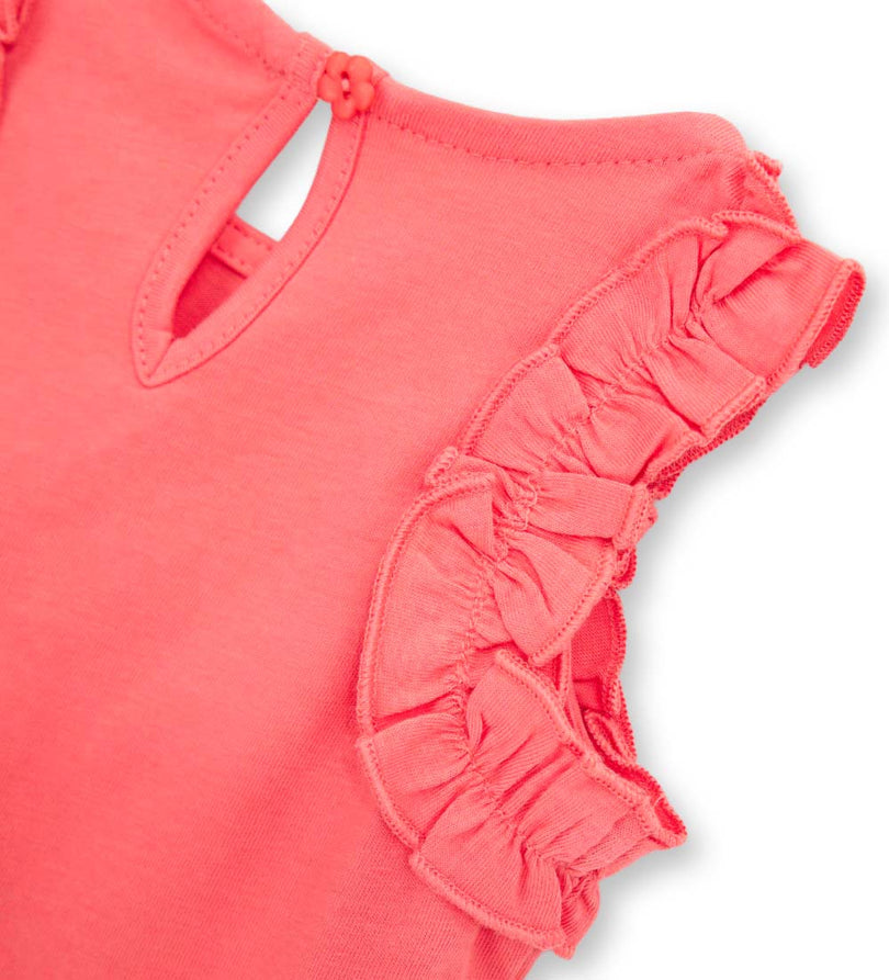 Girl - Ruffled tank top