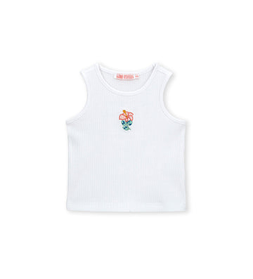 Girl - Tank top with flower