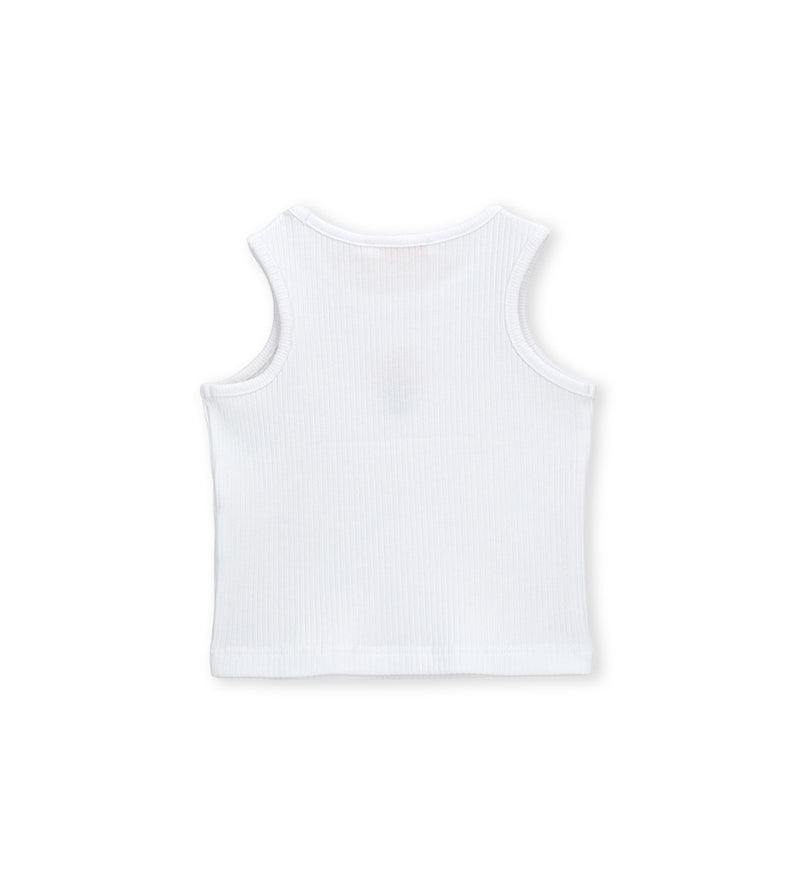 Girl - Tank top with flower