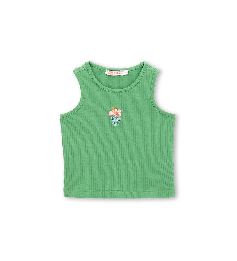 Girl - Tank top with flower