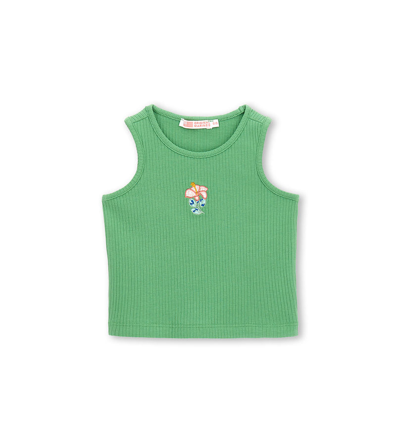 Girl - Tank top with flower