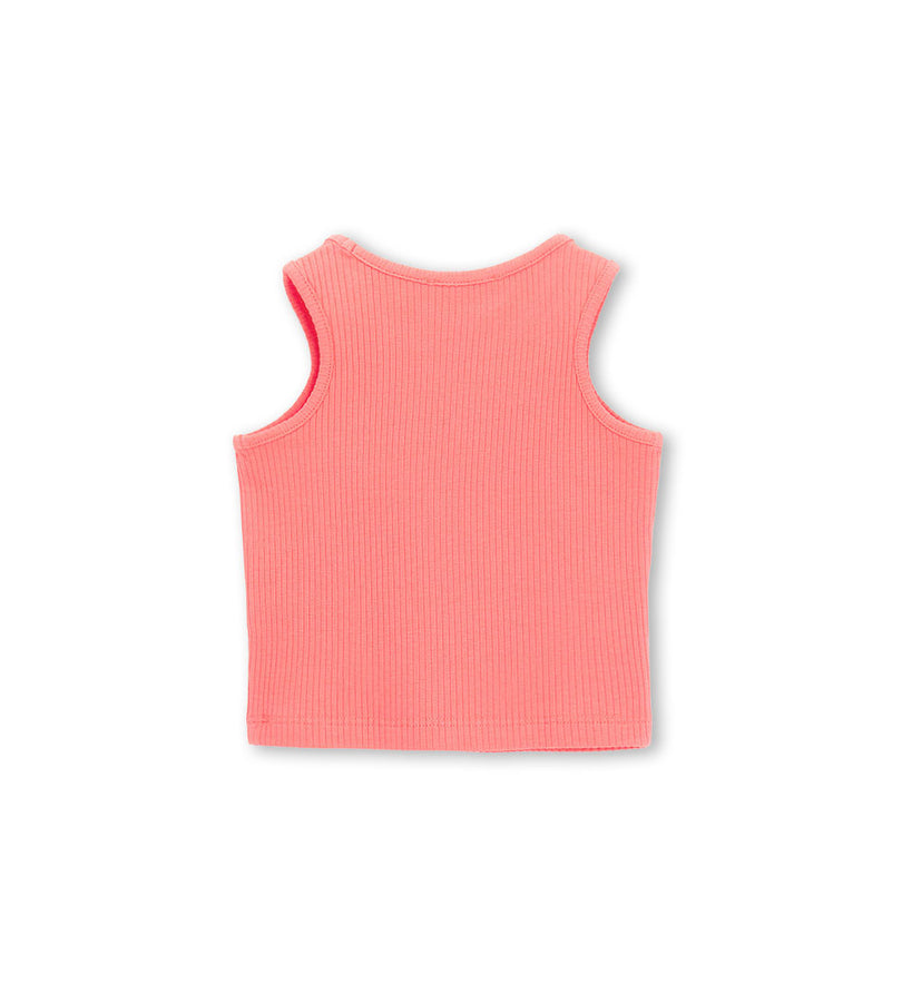 Girl - Tank top with flower