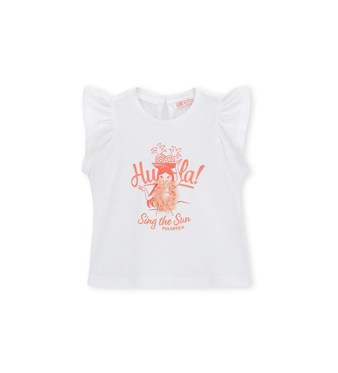 Girl - Ruffle T-shirt