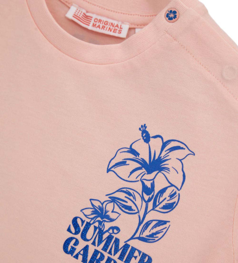 Girl - Cotton Glitter T-shirt