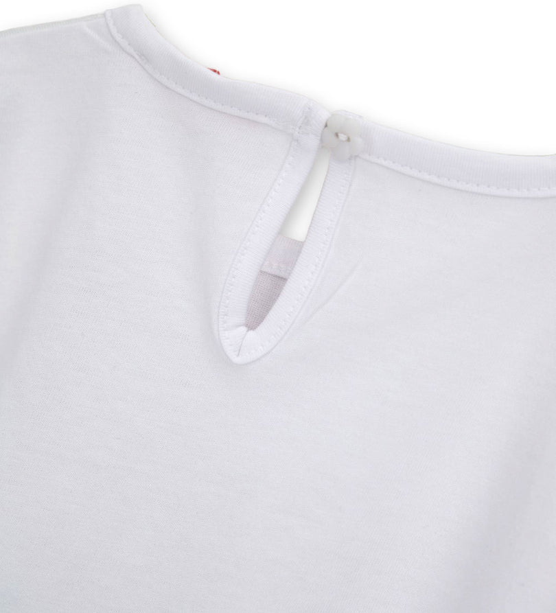 Girl - T-shirt with fringes