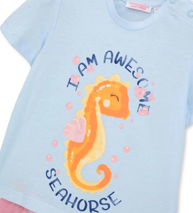 Girl - Short cotton pajamas