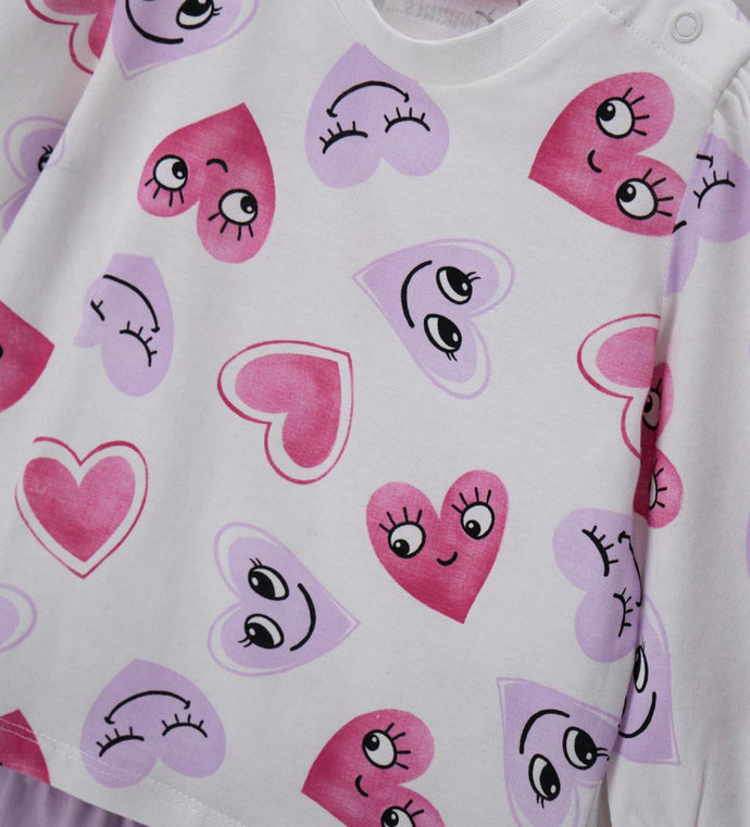 Girl - Long cotton pajamas