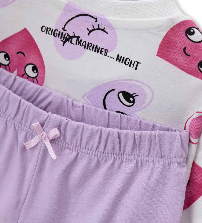Girl - Long cotton pajamas