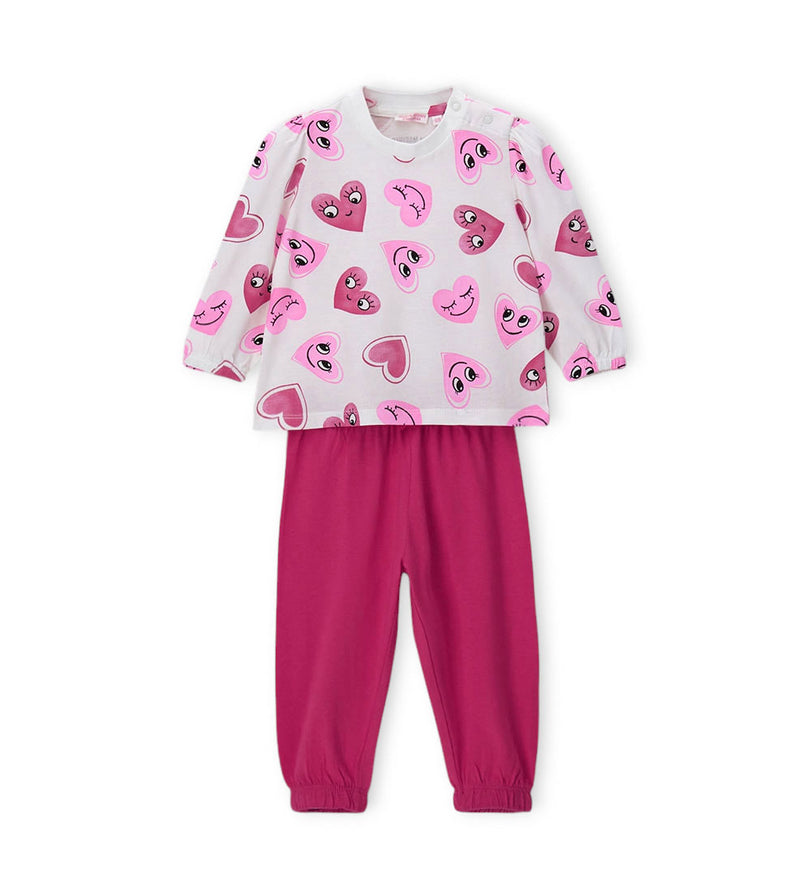 Girl - Long cotton pajamas