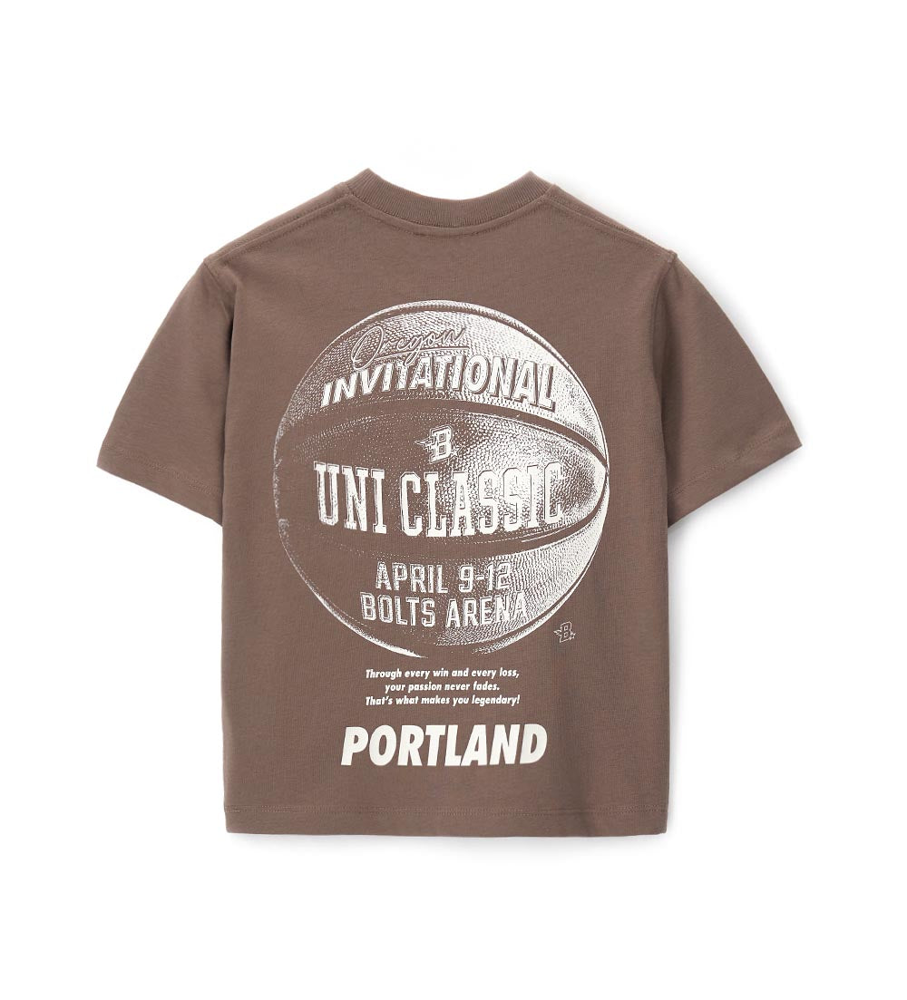Boy - Printed T-shirts 9 - 10 Y Brown