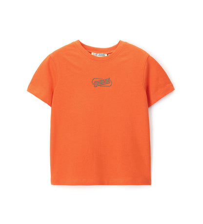 Boy - Short-sleeved T-shirt 9 - 10 Y Orange