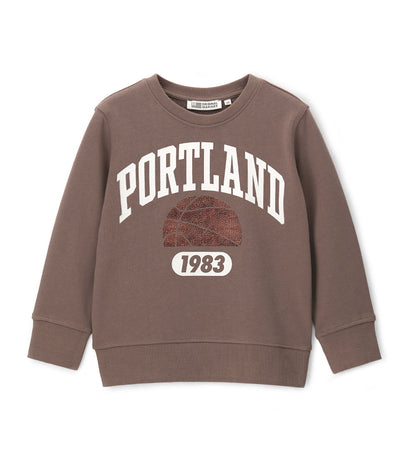 Boy - Printed sweatshirt 9 - 10 Y Brown