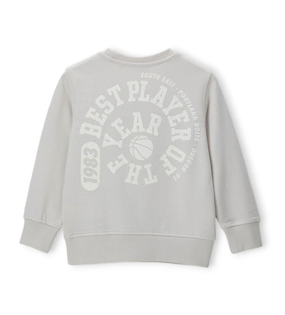 Boy - Sweatshirt with prints 9 - 10 Y White