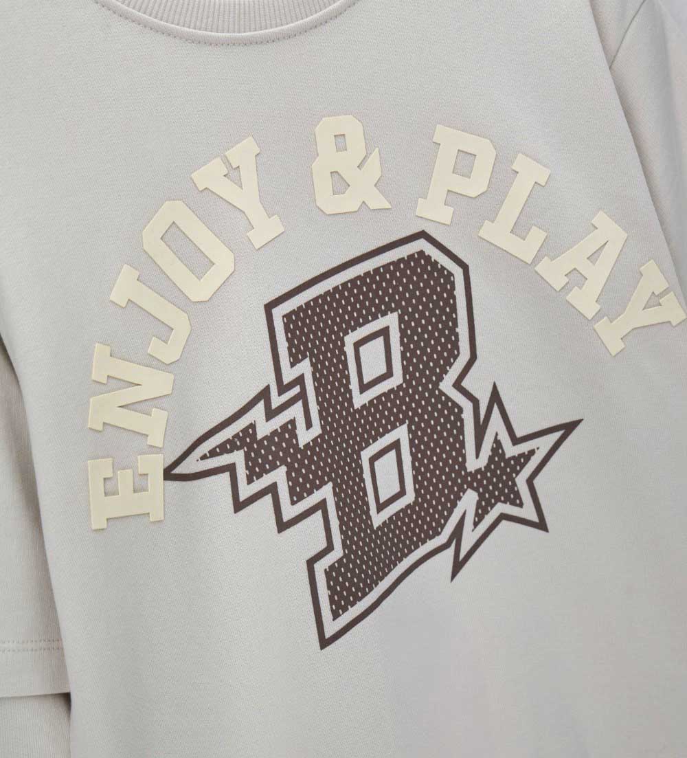 Boy - Double-sleeved sweatshirt 9 - 10 Y White