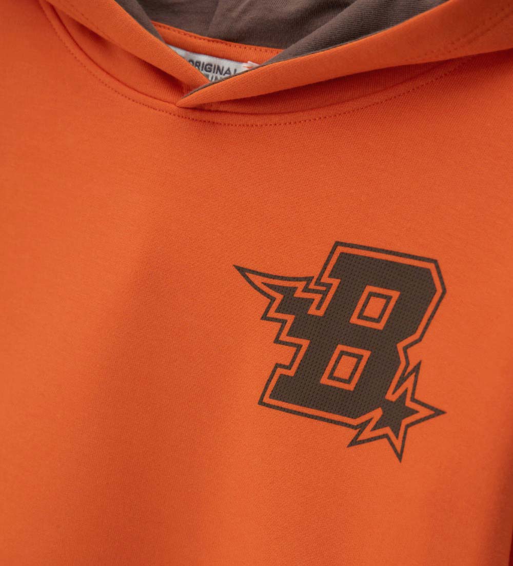 Boy - Interlock sweatshirt 9 - 10 Y Orange