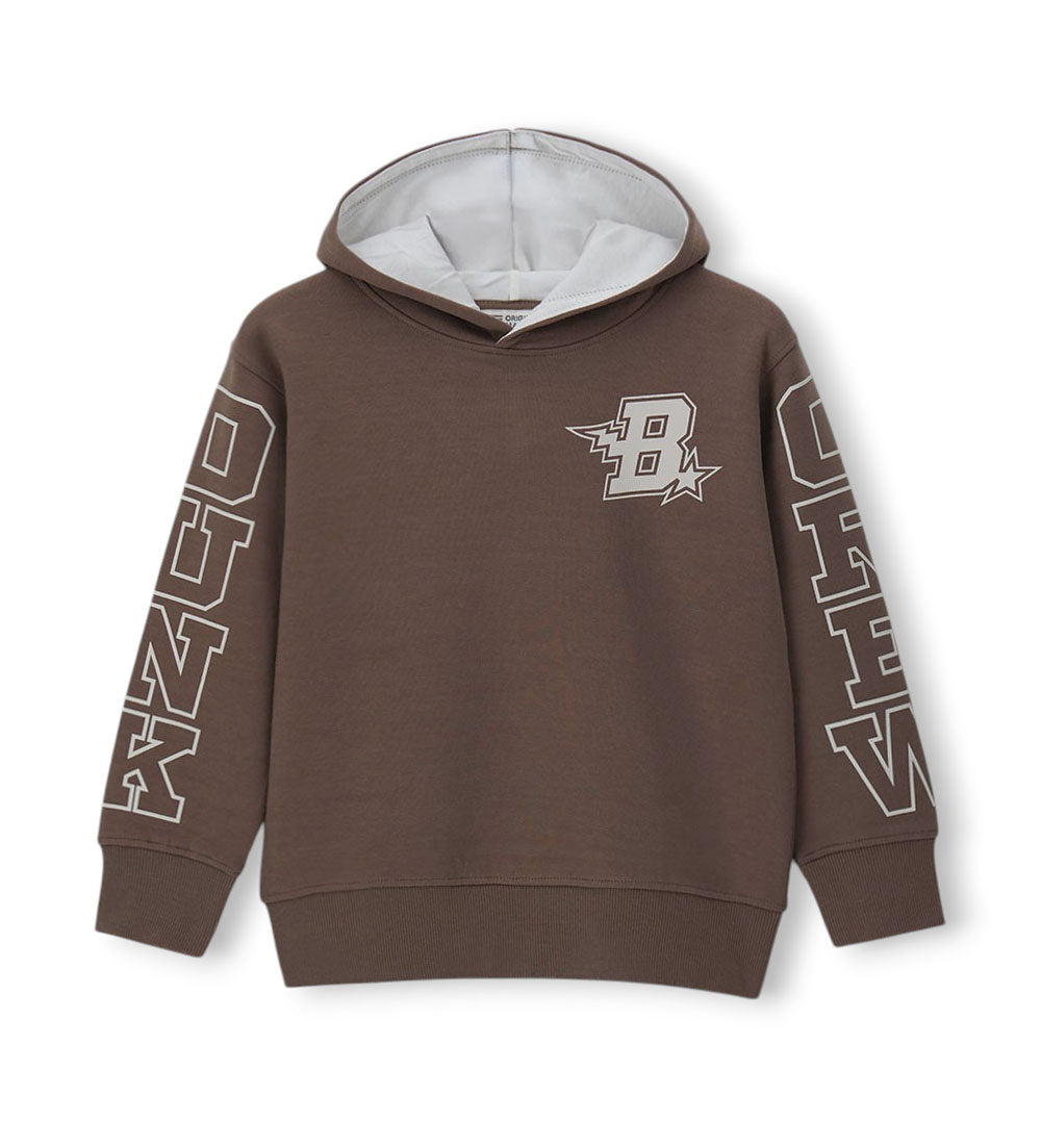 Boy - Interlock sweatshirt 9 - 10 Y Orange