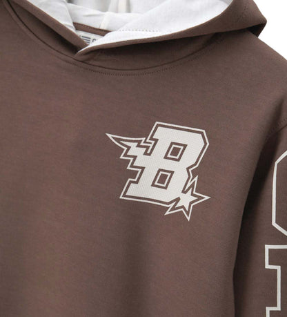 Boy - Interlock sweatshirt 9 - 10 Y Orange