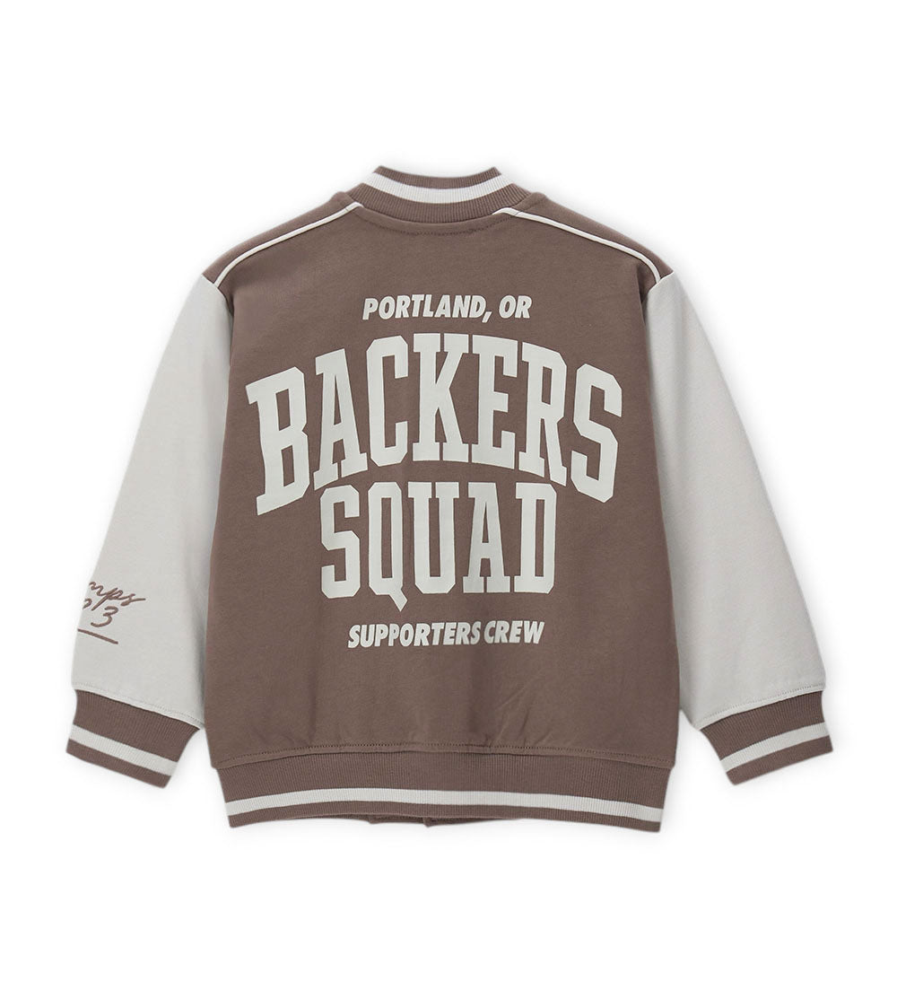 Boy - College jacket 9 - 10 Y Brown