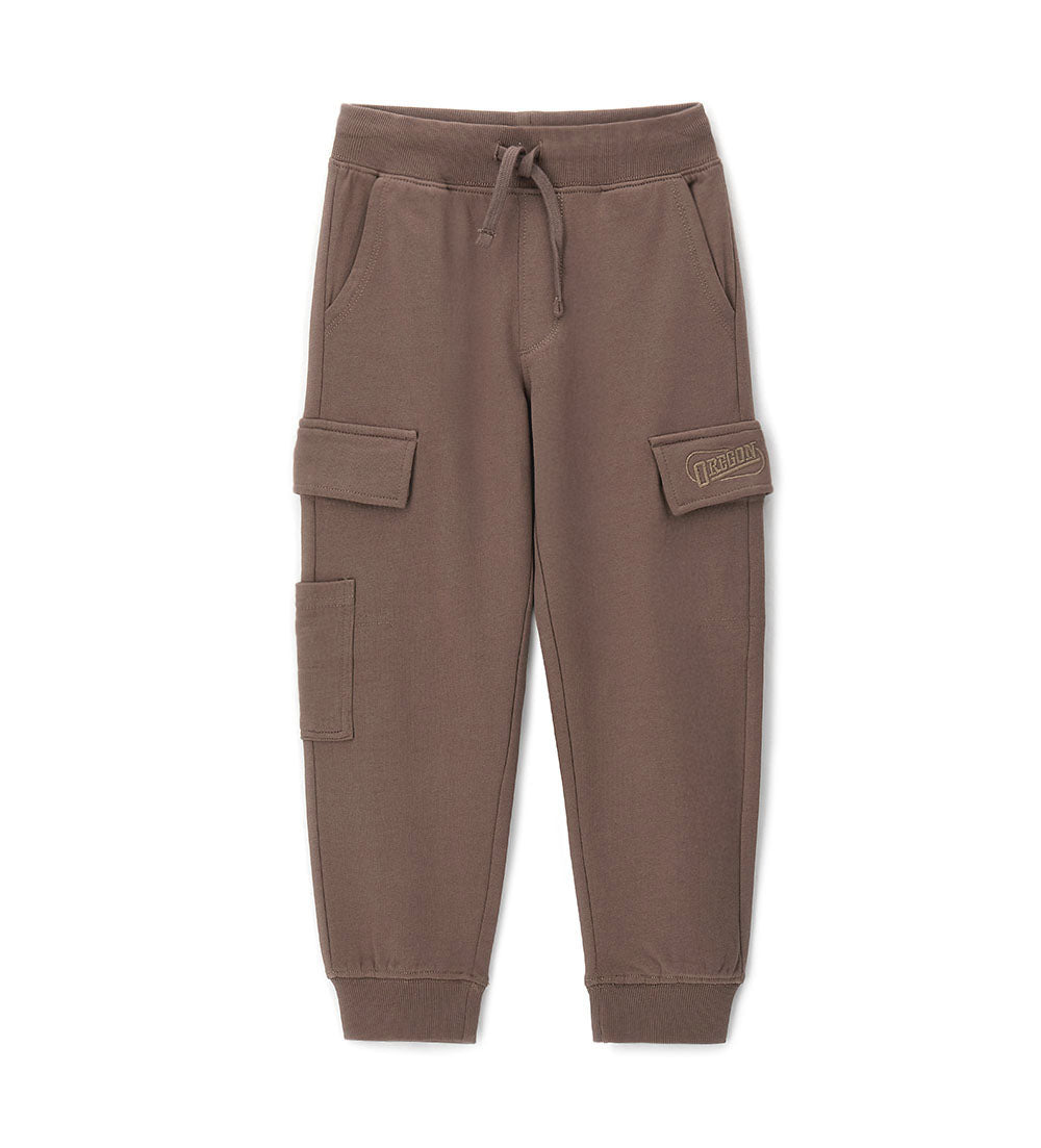 Boy - Cargo pants 9 - 10 Y Brown