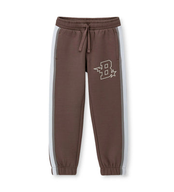 Boy - Interlock trousers 9 - 10 Y Brown