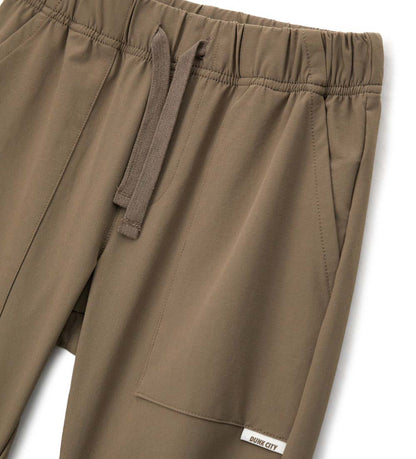 Boy - Technical fabric trousers 9 - 10 Y Brown