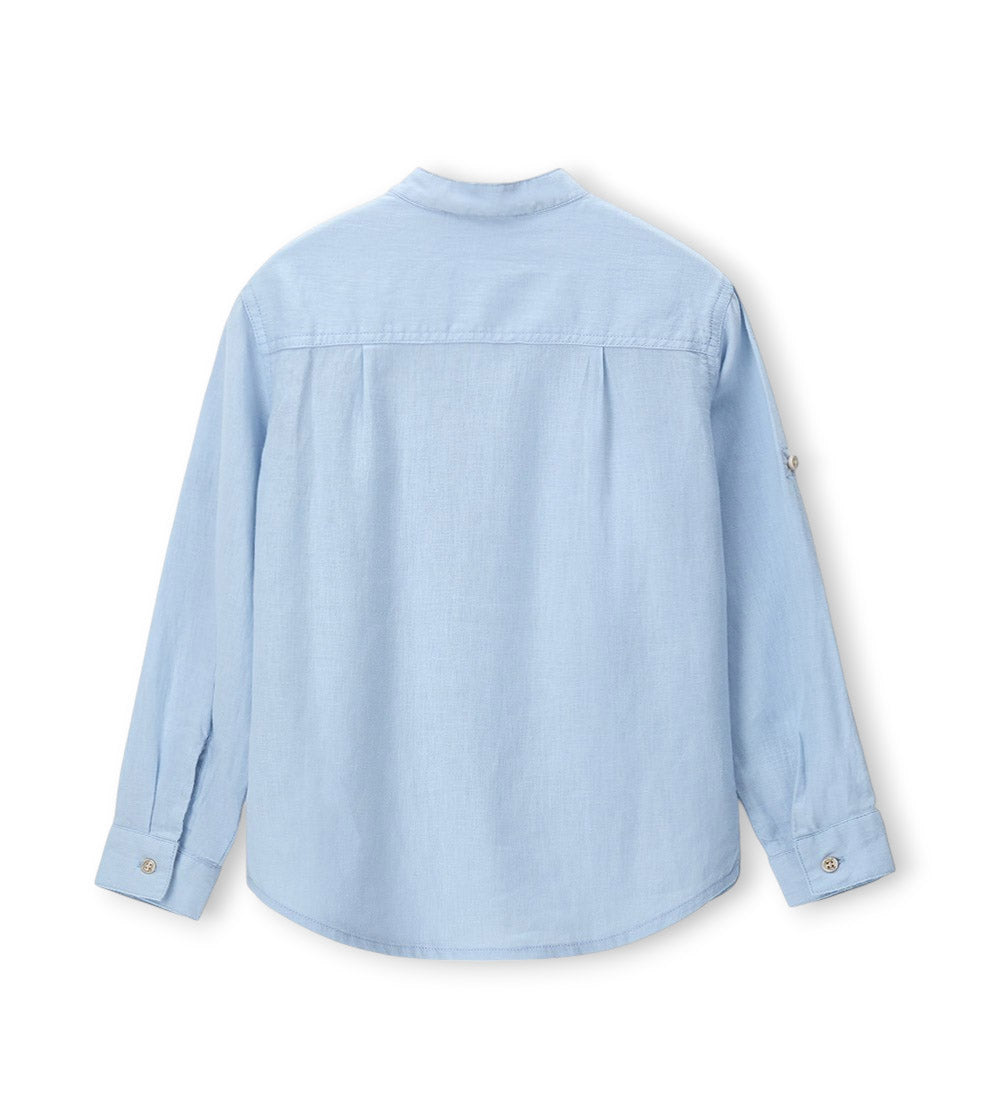 Boy - Linen-cotton shirt 9 - 10 Y White