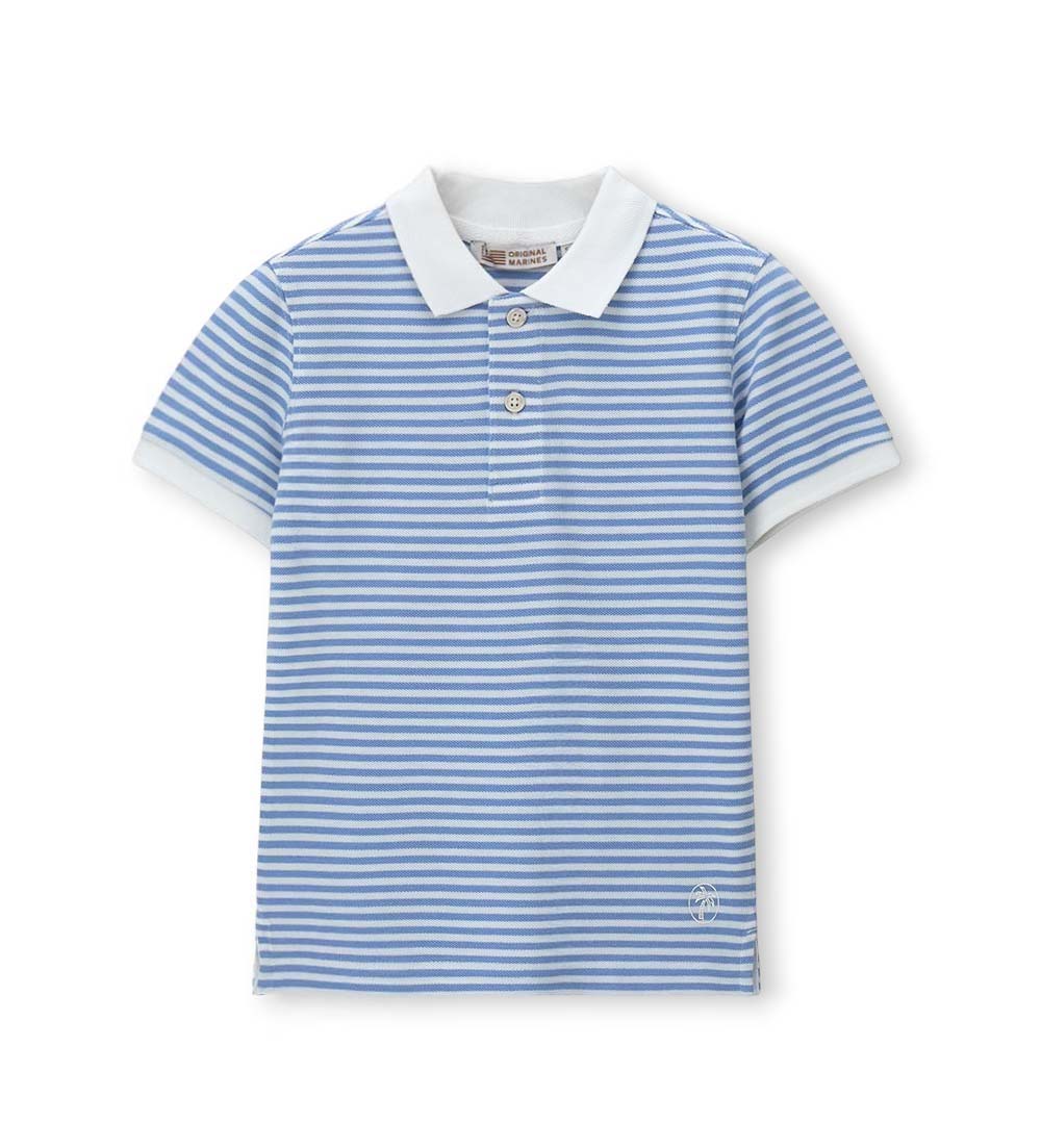Boy - Piquet polo shirt 9 - 10 Y Brown