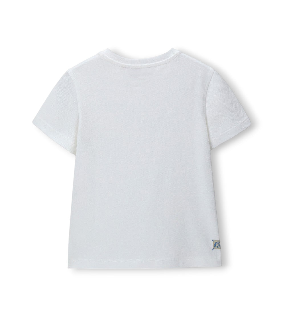 Boy - Mandarin collar T-shirt 9 - 10 Y Blue