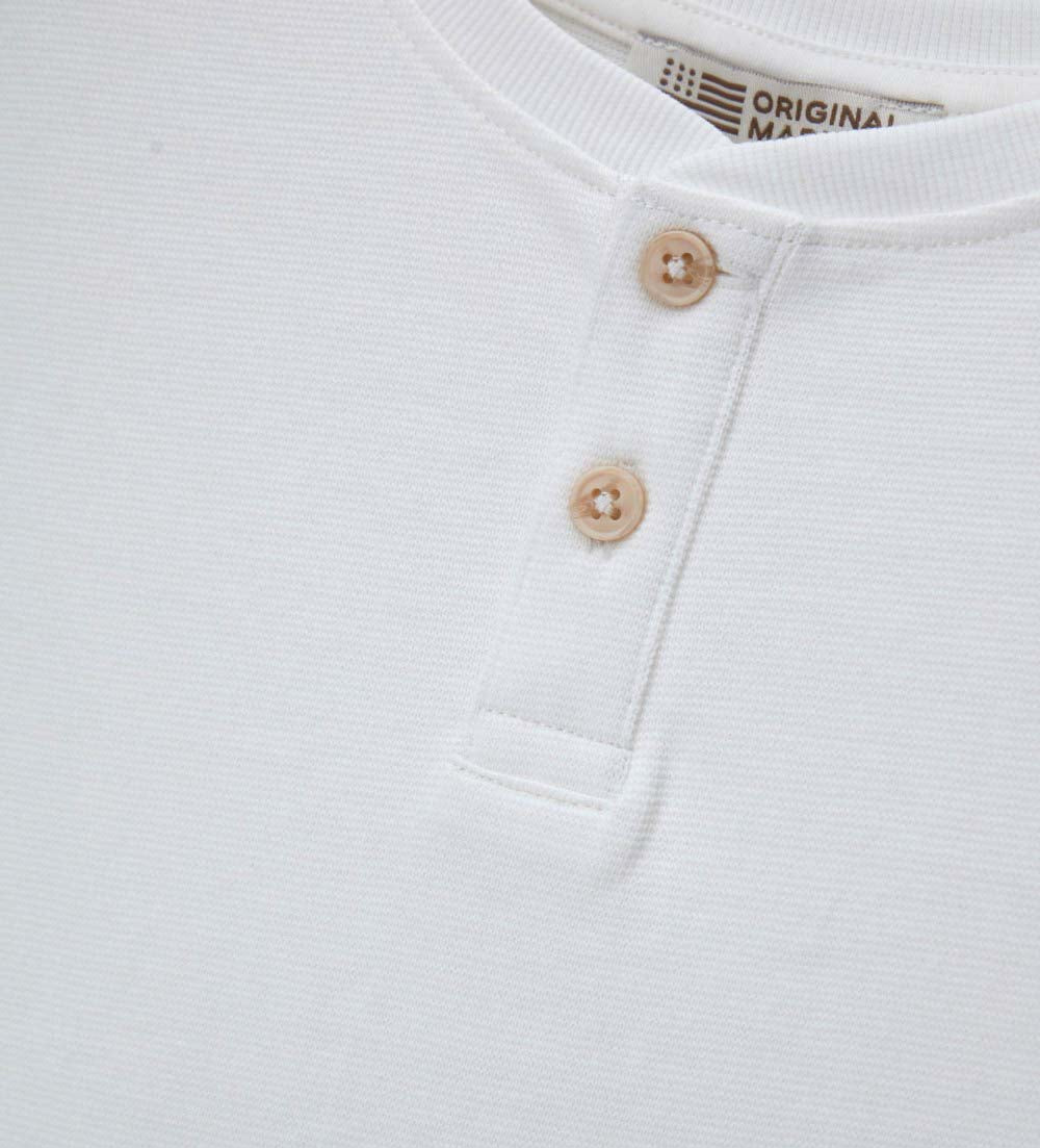 Boy - Mandarin collar T-shirt 9 - 10 Y Blue