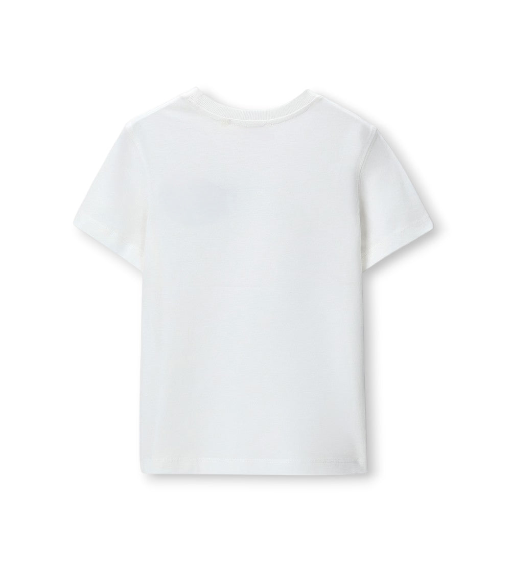 Boy - Embroidered T-shirt 9 - 10 Y Brown