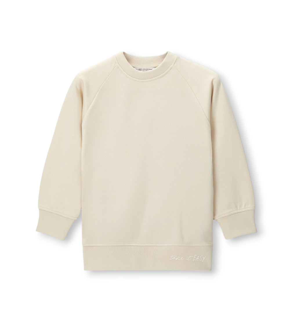 Boy - Interlock sweatshirt 9 - 10 Y Beige