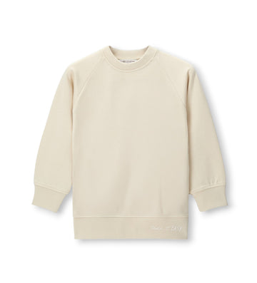 Boy - Interlock sweatshirt 9 - 10 Y Beige