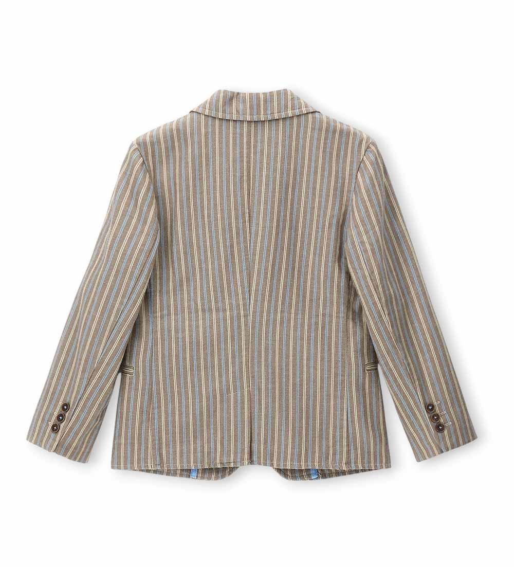 Boy - Linen blend blazer 9 - 10 Y Brown