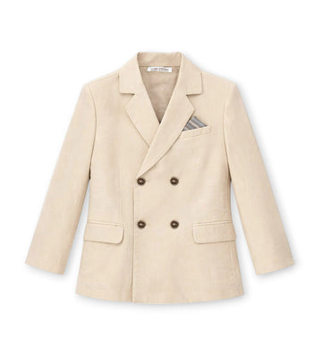 Boy - Double-breasted blazer 9 - 10 Y Beige