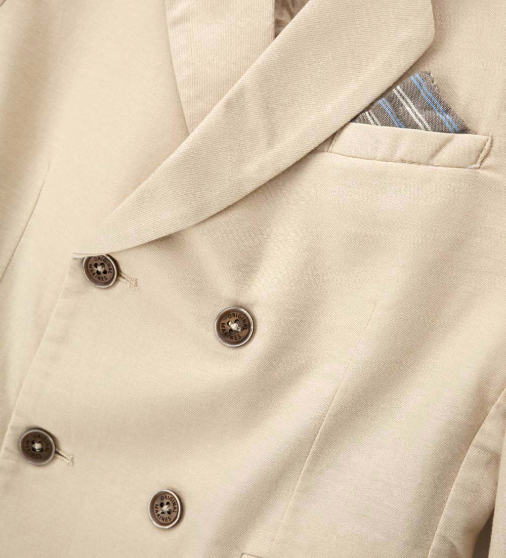 Boy - Double-breasted blazer 9 - 10 Y Beige