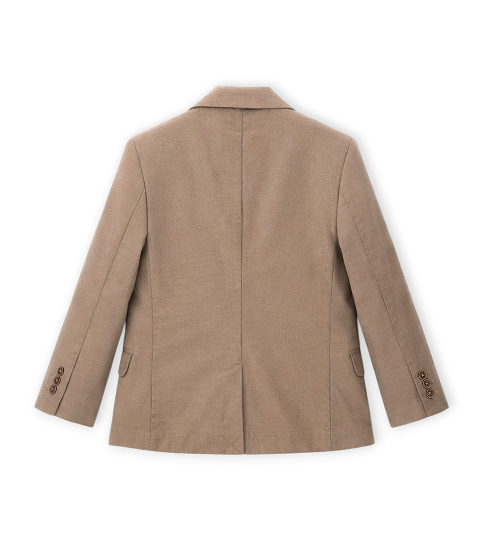 Boy - Double-breasted blazer 9 - 10 Y Beige