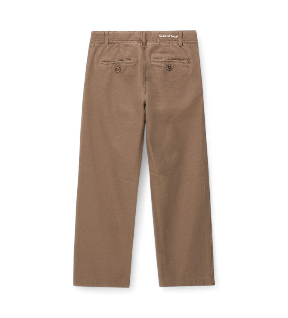 Boy - Linen blend trousers 9 - 10 Y Beige