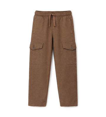Boy - Regular trousers 9 - 10 Y Brown